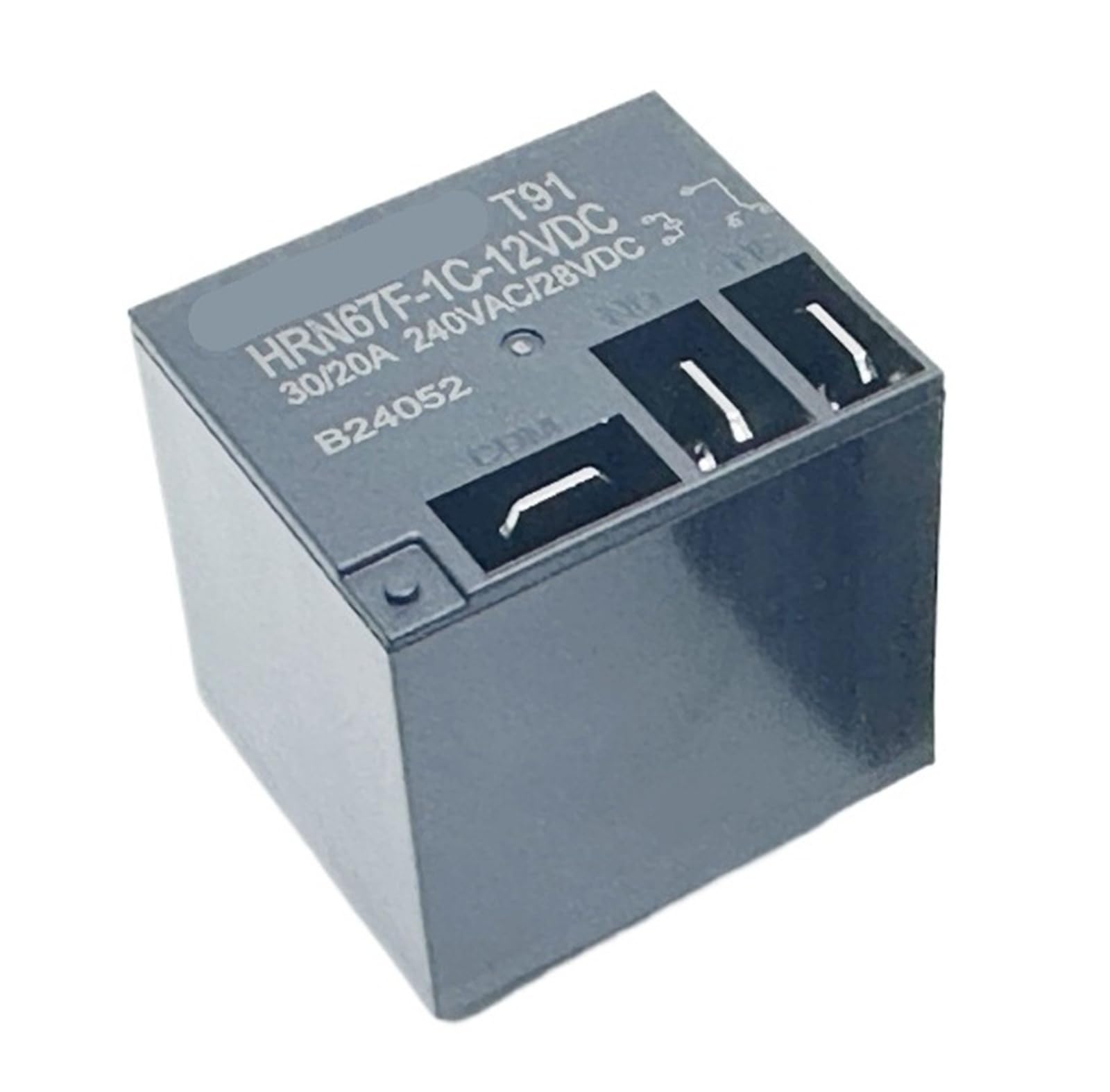 Relais 5 broches HRN67F-1C-12VDC électromécanique de puissance 30A - 3
