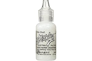 RANGER SGG01-20622 1/2-Ounce Stickles Glitter Glue, Stardust, 0.5oz
