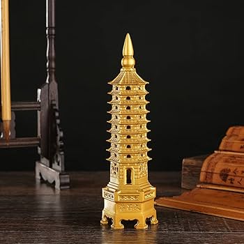 Amazon.com: xiexuelian 黄铜十三层文昌塔摆件办公室书桌书房客厅装饰 Amazon.com: xiexuelian 黄铜十三层文昌塔摆件办公室书桌书房客厅装饰