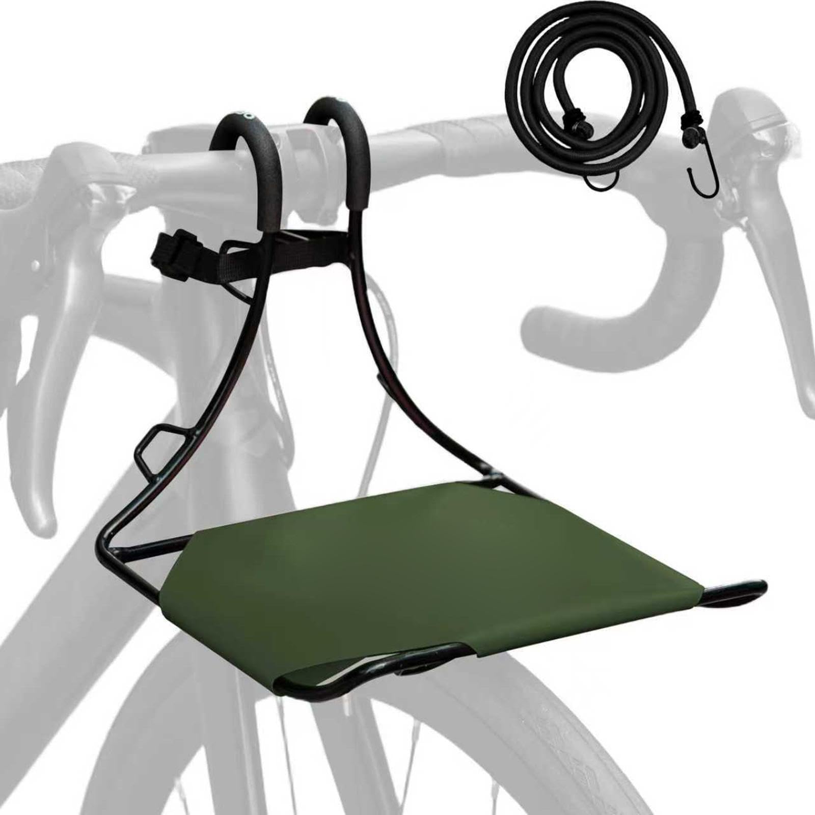 Porte-bagages amovible pour vélo, installation | Porte-bagages léger pour vélo de route, facile à installer, support de rangement