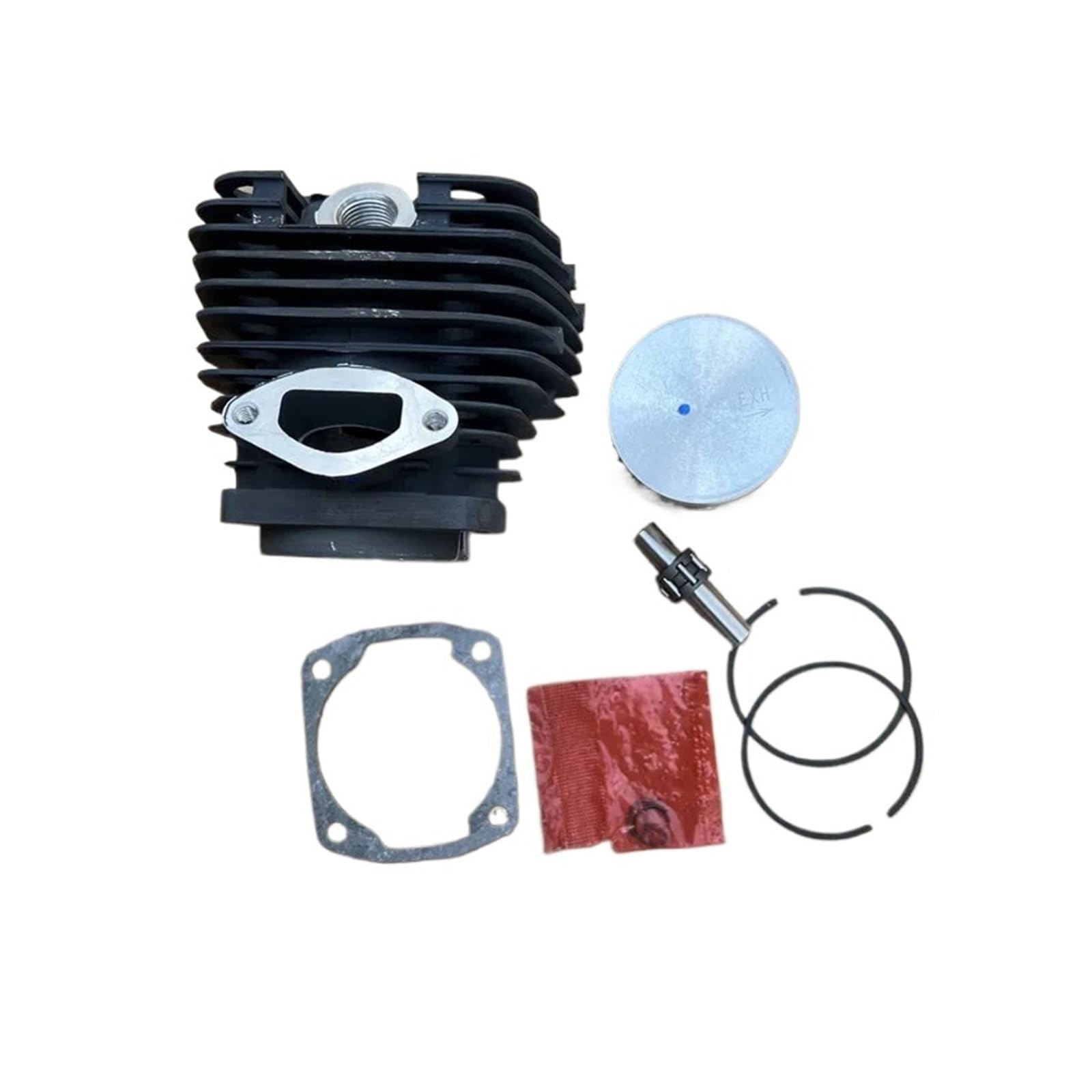Compatible con motosierra 6200 6210 48F G6210, piezas de repuesto, cilindro de 48 mm, pistón, anillo de retención, pasador, cojinete de agujas
