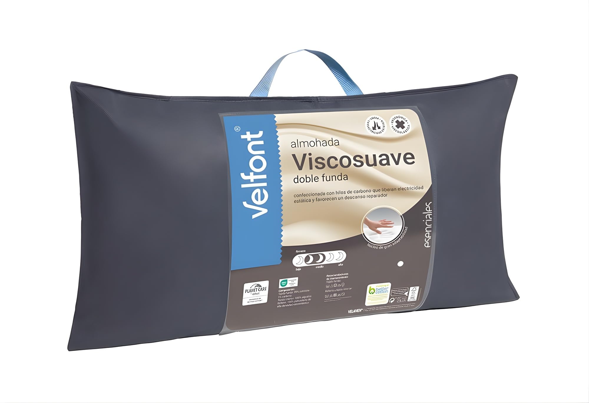 Velamen - Almohada Velfont ViscoSuave 70