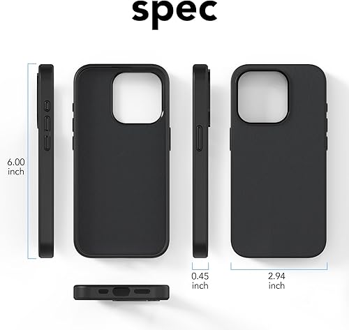 Miniatura 7 de Compatible con iPhone 15 Pro Max FineWoven - Funda de tejido fino compatible con MagSafe (Mulberry)