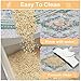 Glittme Cat Litter Mat with Non-Slip Bottom Litter Box Mat 33