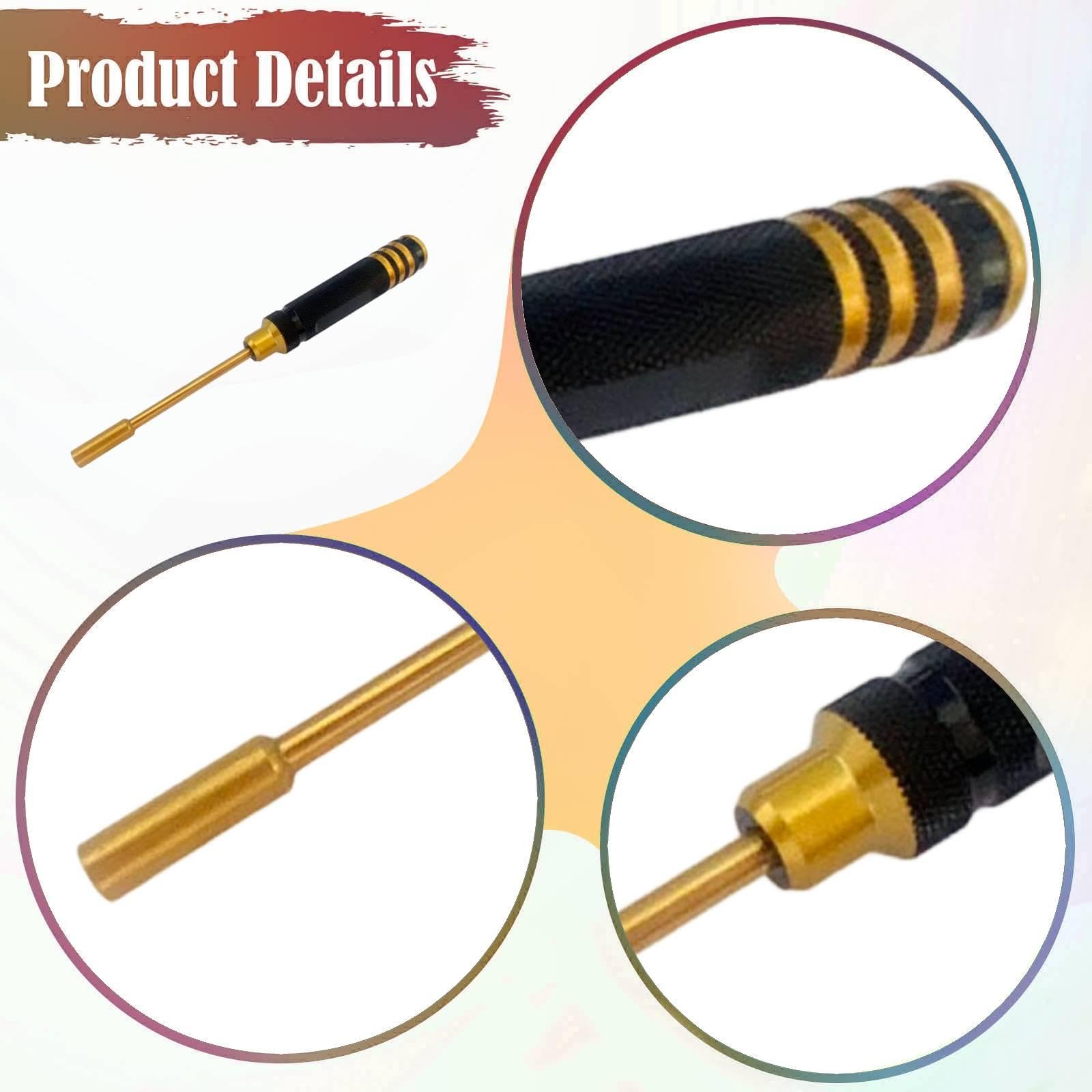 Accessori per Immersioni con Bussola Esagonale da 1/4" E 5,5 Mm, Antiurto E