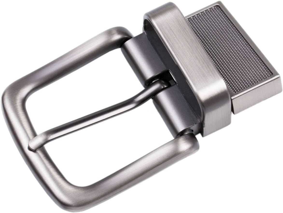1.5" (38mm) Belt Buckle Replacement Buckle Reversible Classic Business Buckle - Image 2