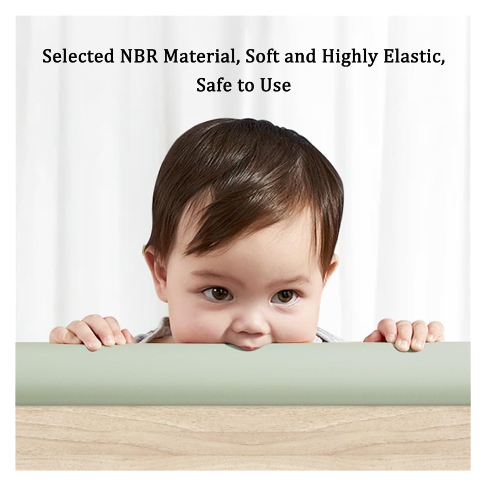 Protector de Esquinas para Bebé Tiras De Seguridad De Espuma, Protector De Esquinas Y Bordes, Tira Anticolisión Autoadhesiva For Mesa De Vidrio, Muebles, Chimenea, Protectores De Esquinas For Niños (