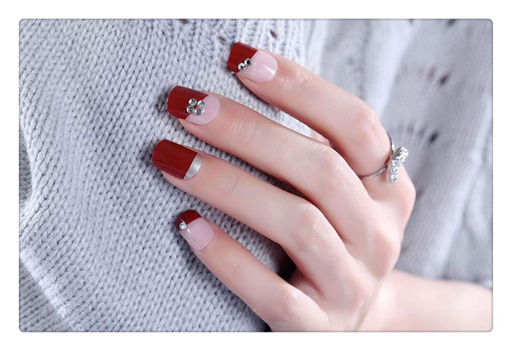 Uñas Postizas Manicura Parche De Uñas Terminado Personalidad Linda Ropa Corta De Uñas Postizas Armadura De Uñas