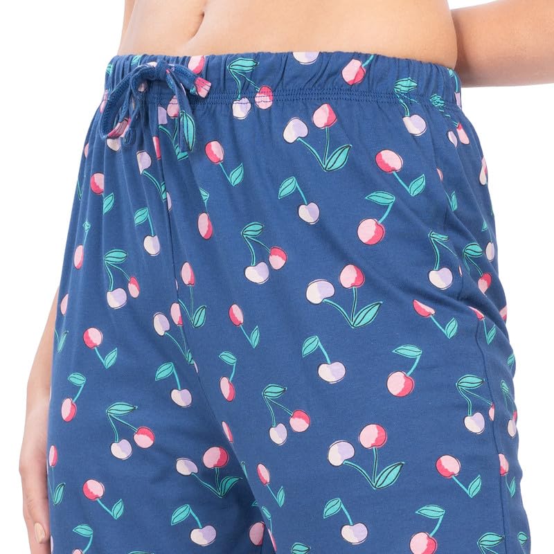 Image of Real Basics Women's Cotton Printed Pyjama Pack of 1