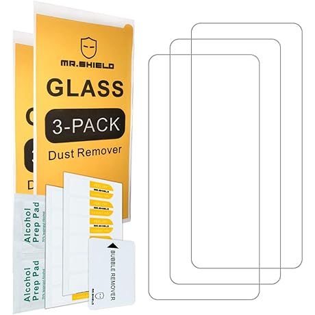 [3-Pack] Screen Protector Tempered Glass for Xiaomi Mi 10T Pro