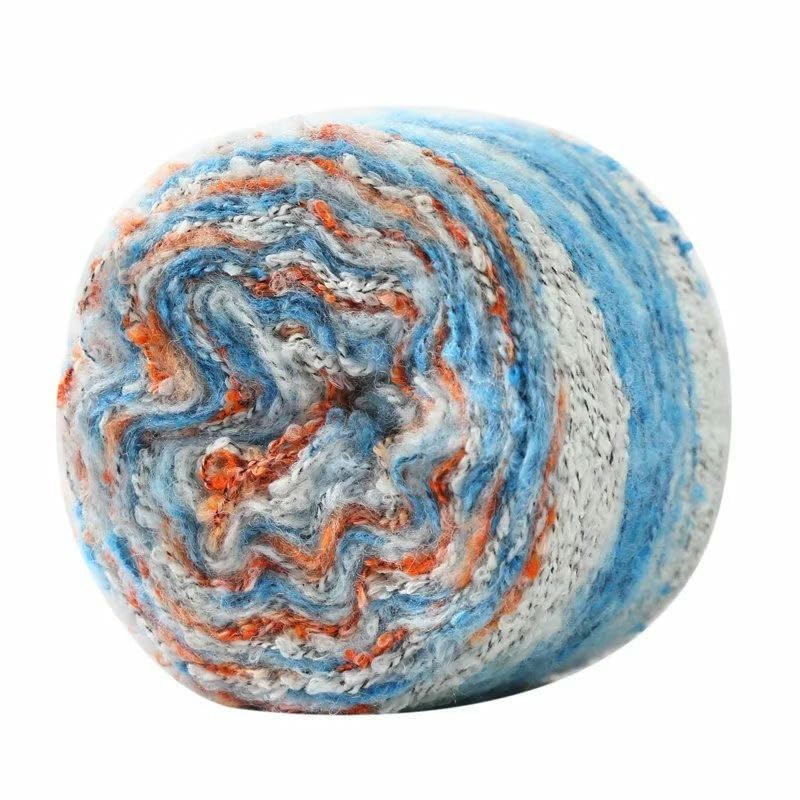 4/6/8/10 kłębków po 100 g włóczka moherowa z gradientem, przędza Bouclé w stylu vintage, do szydełkowania i robienia na drutach swetrów, czapek, szalików, rękawiczek i chustek