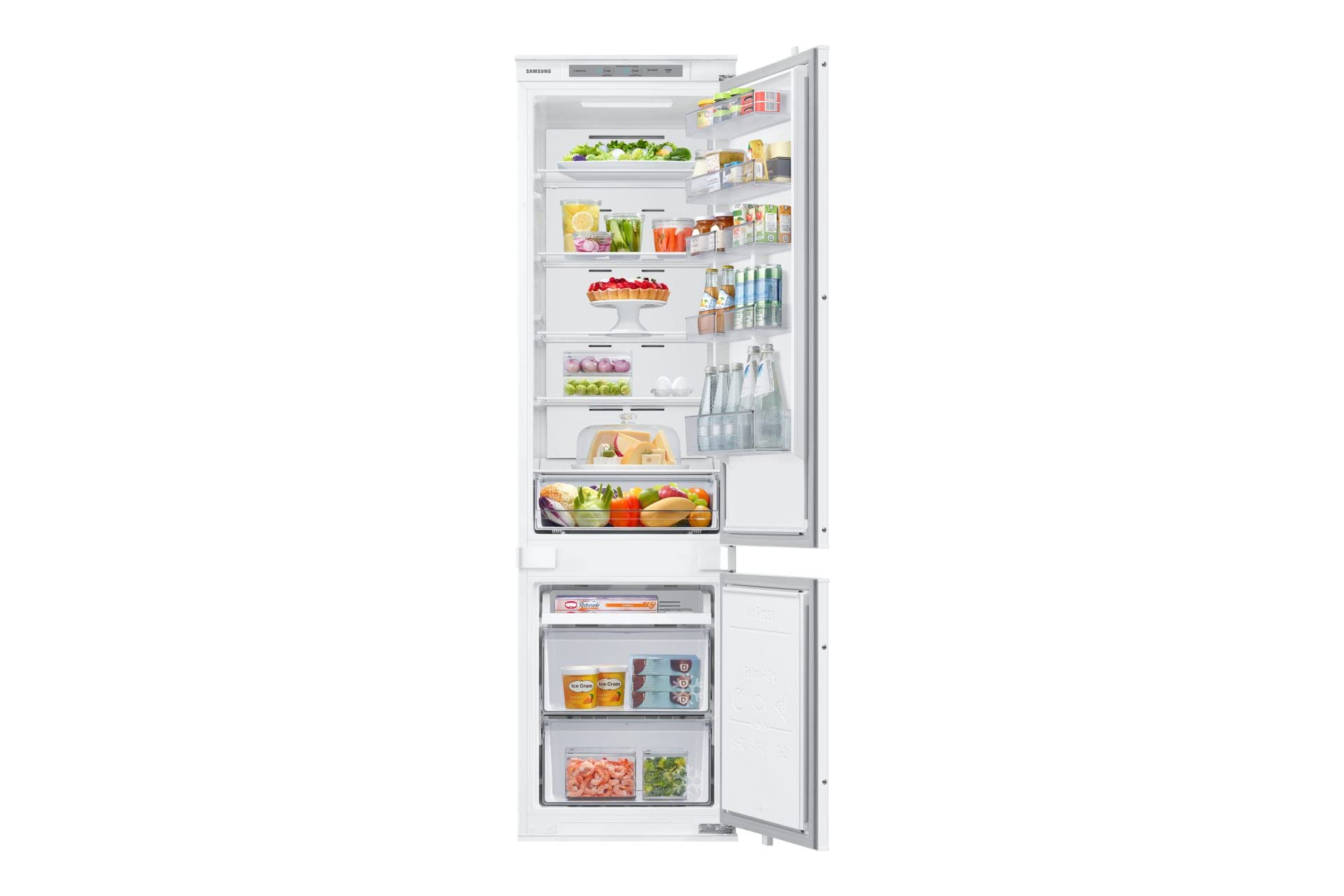 Samsung BRB30600EWW Frigorifero No Frost 297 litri Classe E da incasso bianco
