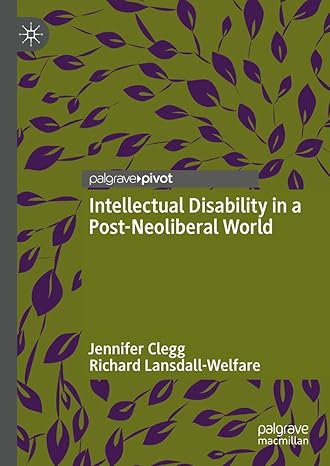 Intellectual Disability in a Post-Neoliberal World-Wow! eBook