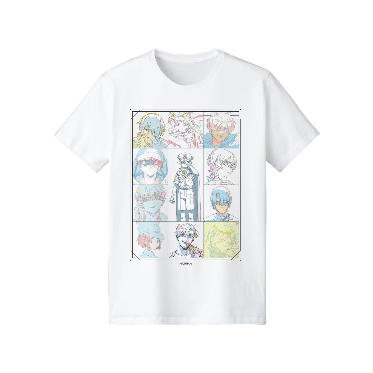 Amazon.co.jp: MILGRAM ミルグラム 原画Tシャツ 第二審ver. メンズ