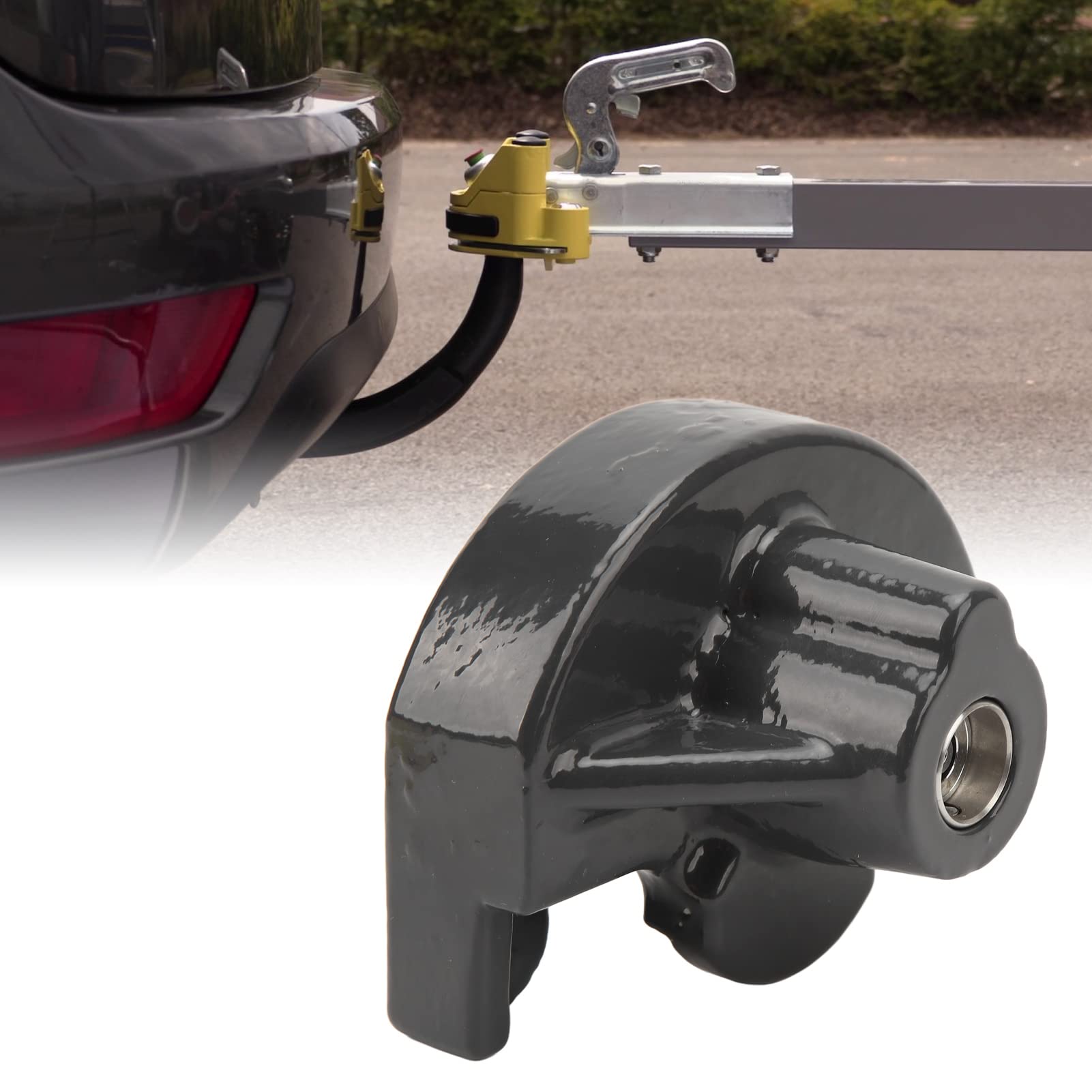 Elektronisch Beschichtetes Anhängerschloss 887613200023 Zuverlässiges Wohnmobil-Kupplungsschloss für 2-Zoll-Anhängerkupplungs-Bootsanhänger Im Freien