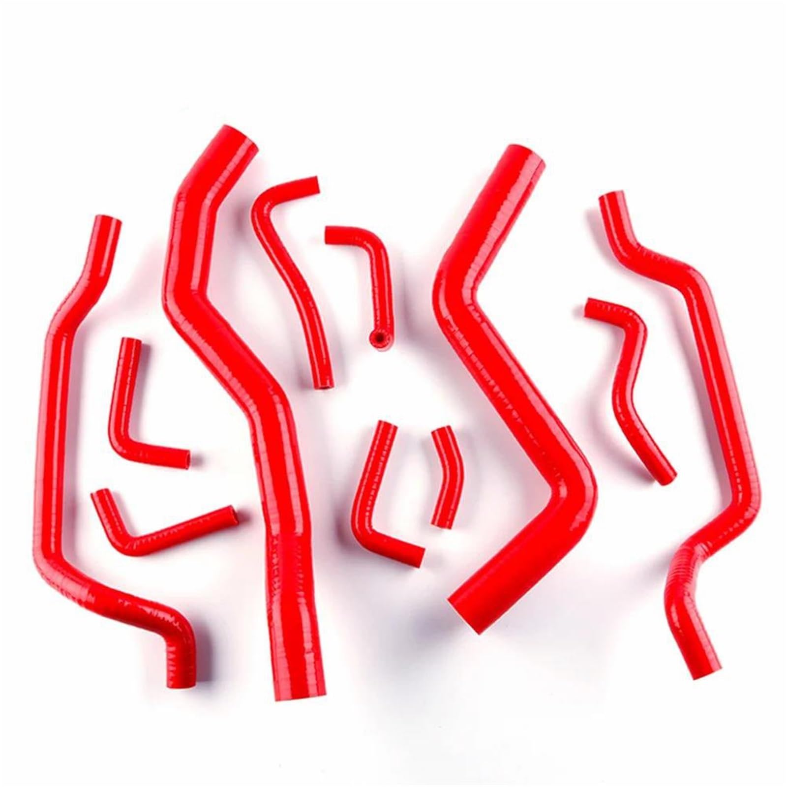 for Mitsubishi for Eclipse 4G63T Engine 1995 1996 1997 1998 1999 Turbo Radiator Heater Silicone Hose Kits(Red)