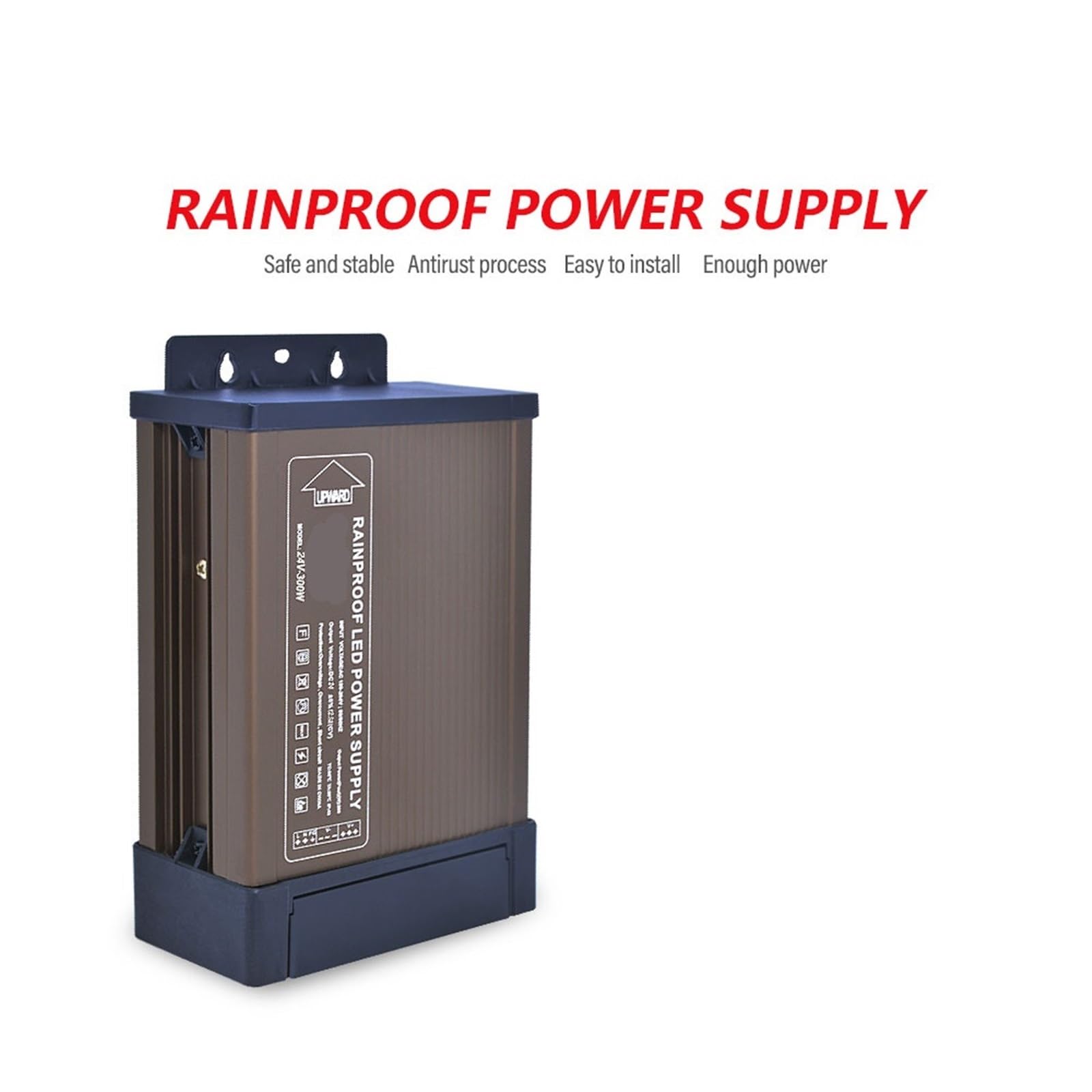 Fuente de alimentación conmutada for maquinaria Exterior FYM-300-24 (300 W, 24 V, 12,5 A), 1 Unidad