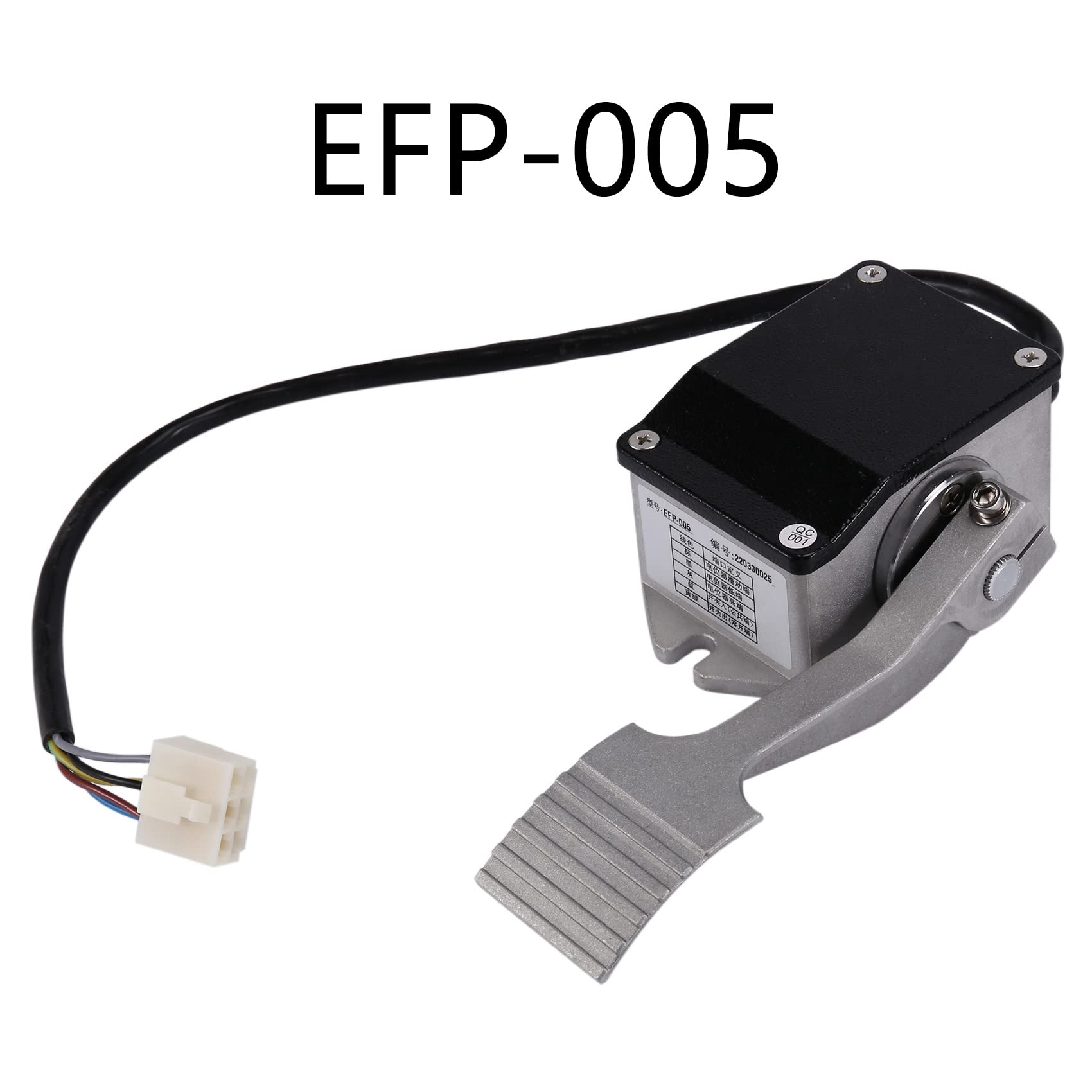 Pied d'accélérateur électrique pour chariot élévateur - 005 0-5K - Pour pédale d'accélérateur EV