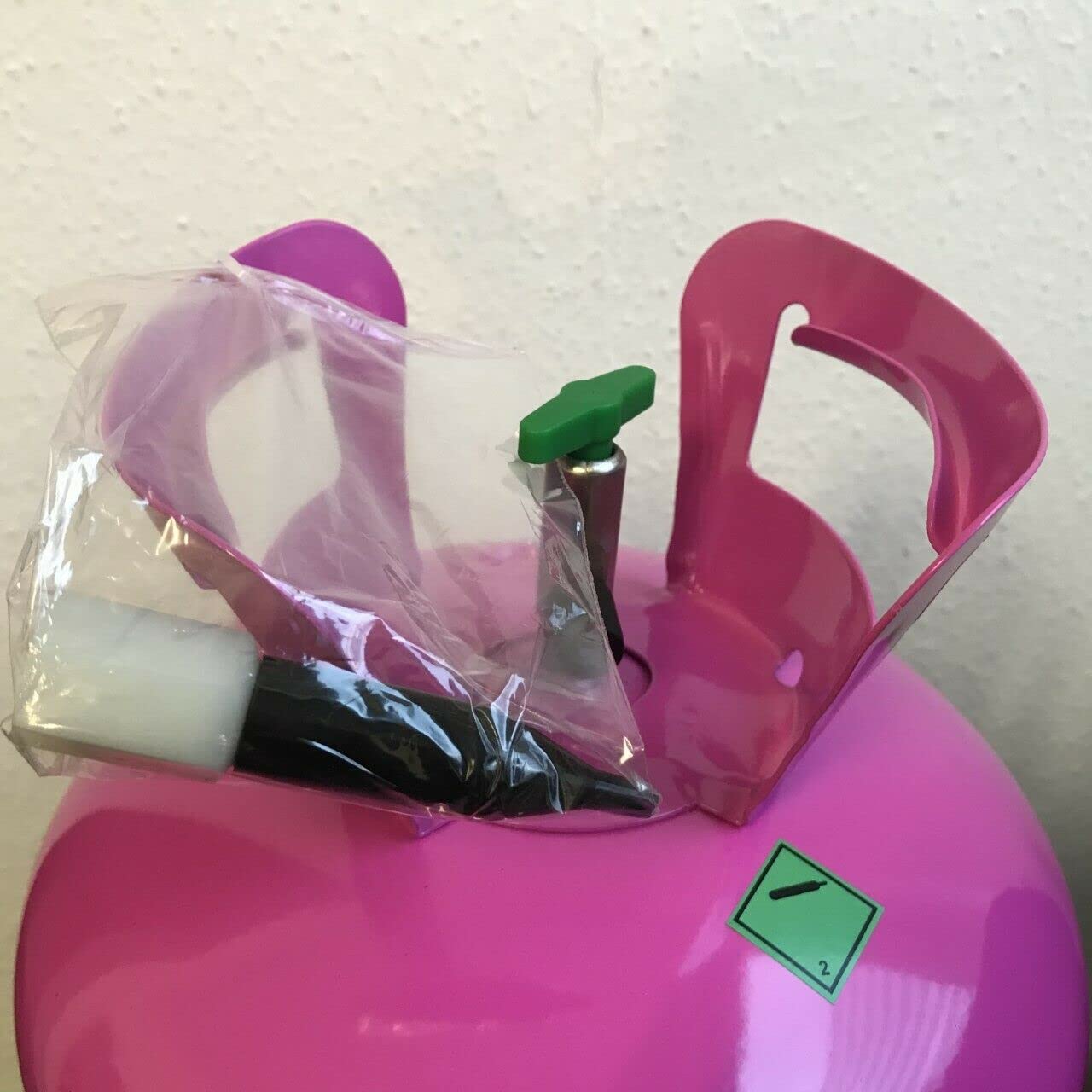 14x Tier Ballons plus Helium Ballongas Flasche | Heliumflasche Set + Knickventil + Folienballons + Folienballons | Kindergeburtstag Deko Zoo Party, Edition: 14 Tier Ballons + Helium Gasflasche