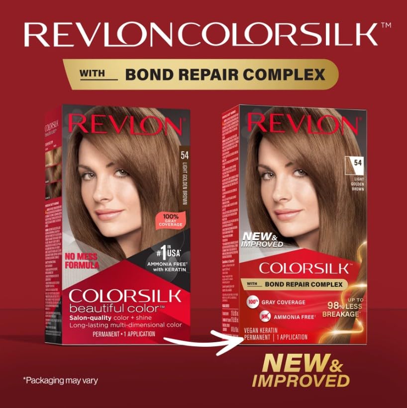 Revlon Color Silk 54 Light Golden Brown 6-Pack miniatura 4