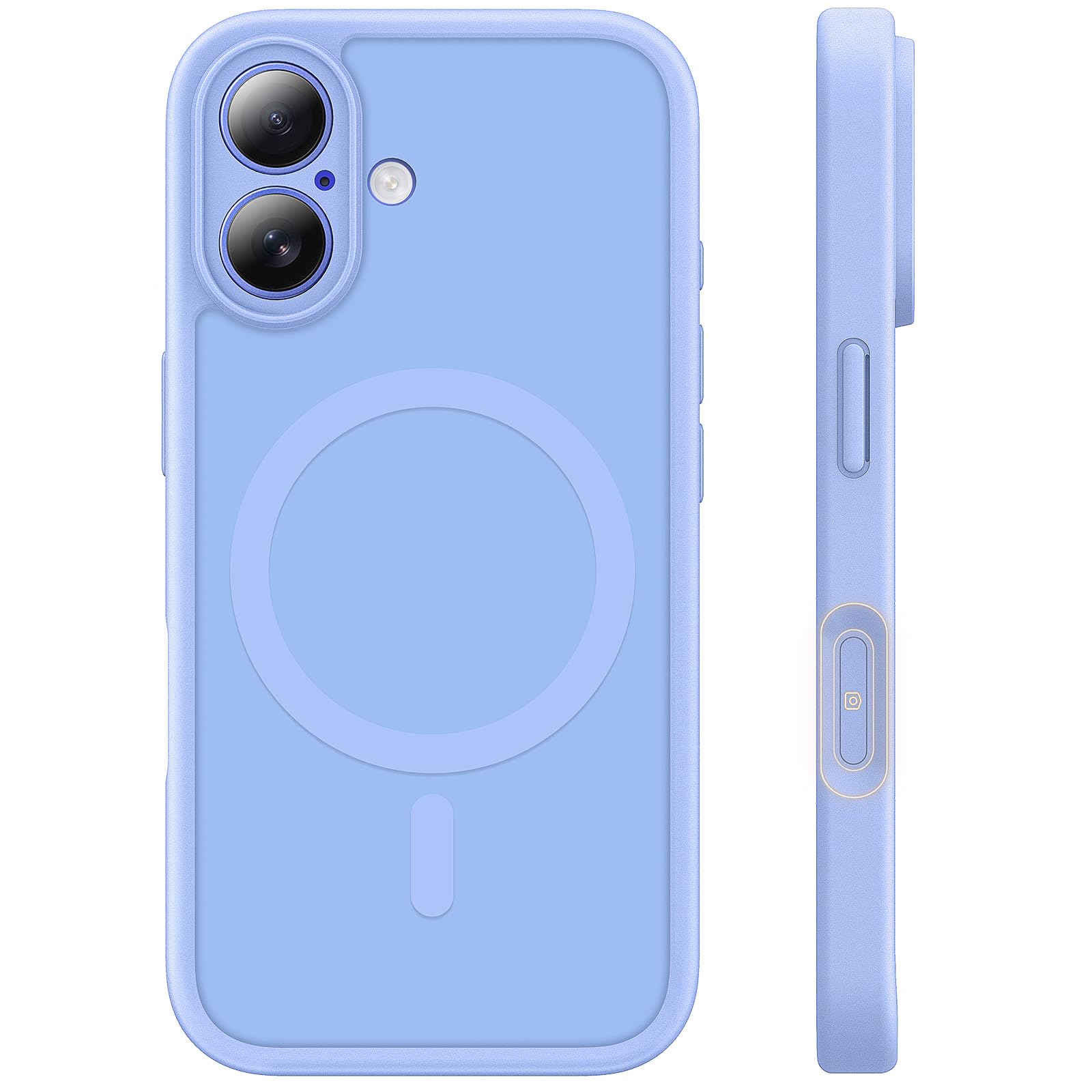Photo 1 of TAURI for iPhone 16 MagSafe Case, Star Blue