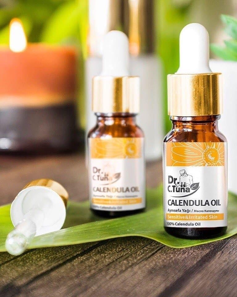 FARMASi Dr. C. Tuna Calendula Oil, Moisturizing & Nourishing For Skin, Face and Body, It Nourishes the Skin and Leaves Behind a Soft and Silky Feeling, 1 fl. oz / 30 ml - Image 3