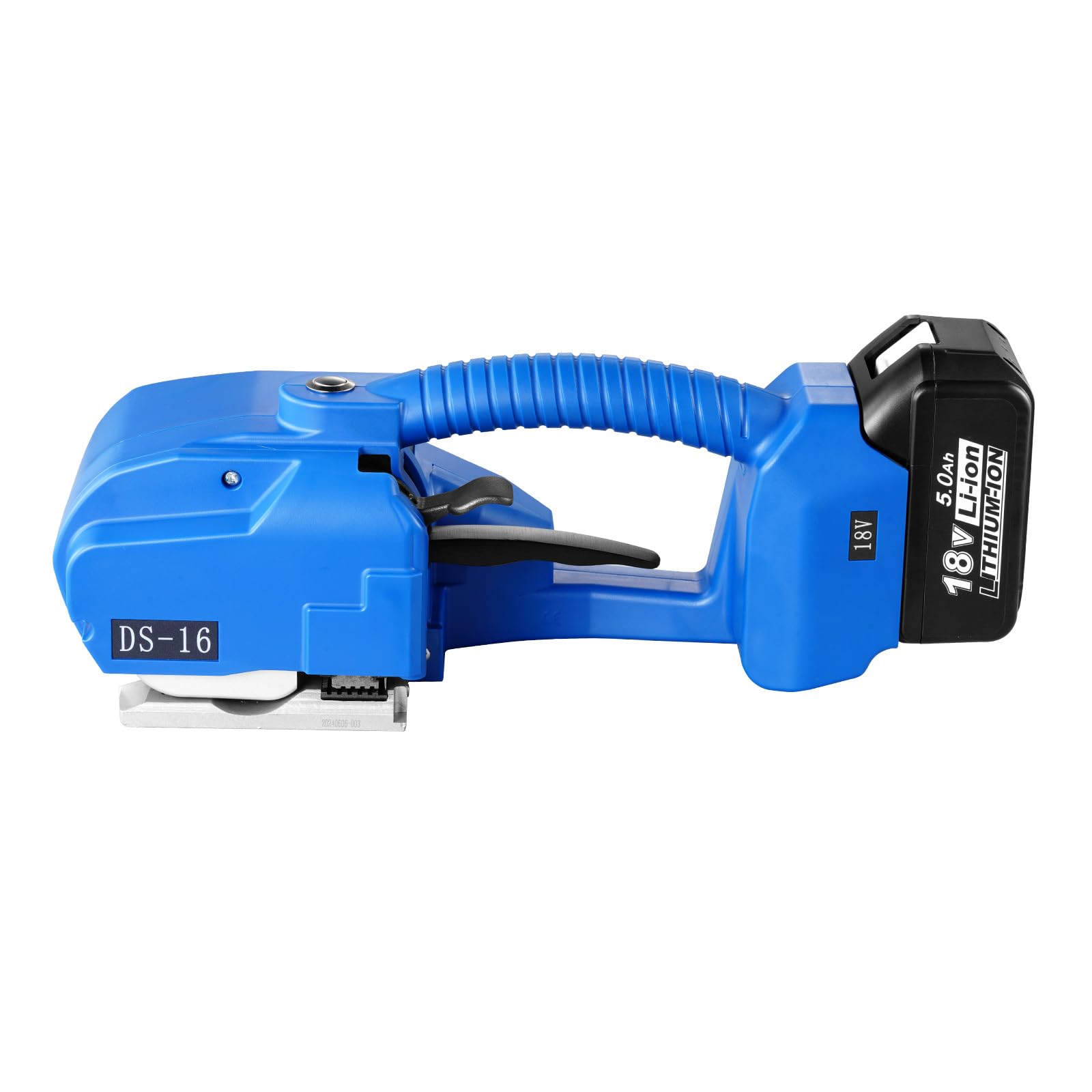 VEVOR Reggiatrice Elettrica 0,89-1,6 cm Tendireggia Elettrica per Reggette PP PET, con Schermo Digitale, 2 x 5000 mAh Reggiatrice Automatica Alimentata a Batteria per Pallet di Scatole da Imballaggio