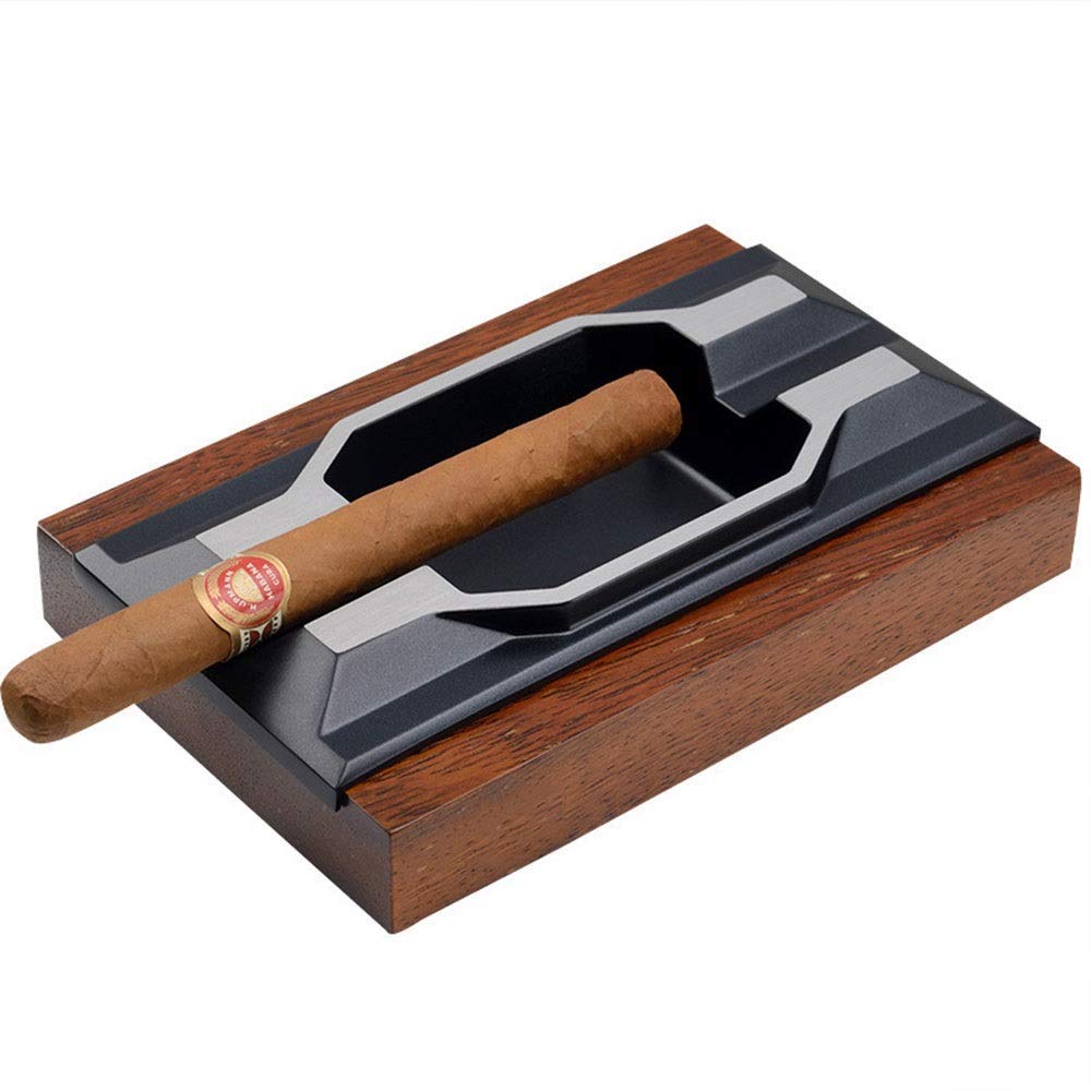 Gold Fine Bone China Ashtray Handmade Rectangular Porcelain Cigarette Tuxedo Tray Accessories Gifts For