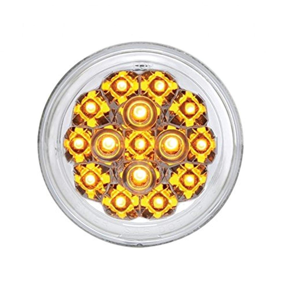 Amazon.com: United Pacific 37118 15 Amber LED 2-3/8 Inch Harley