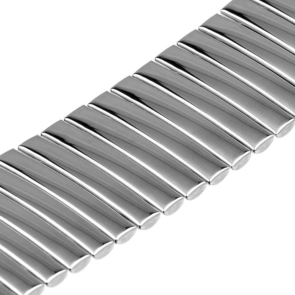 Cinturino per orologio Cinturino elastico in acciaio inossidabile 16mm 18mm 20mm 22mm 24mm Cinturino di ricambio Cinturino per cinturino universale Bracciale in argento