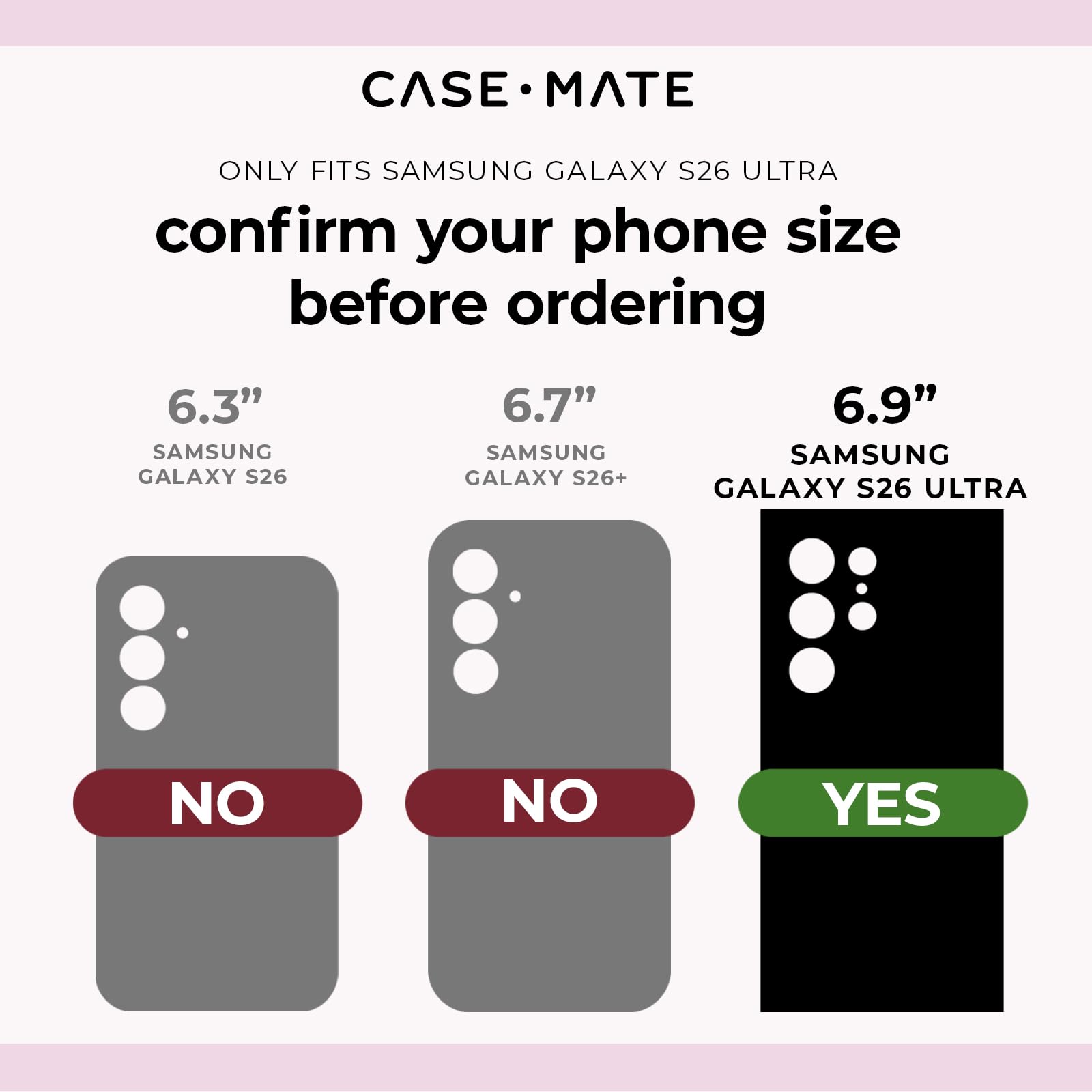 Case-Mate Etui na telefon Samsung Galaxy S26 Ultra [ładowanie magnetyczne i bezprzewodowe] - stylowe błyszczące etui na telefon z ochroną przed upadkiem 3,7 m - magnetyczne etui do Samsung Galaxy S26