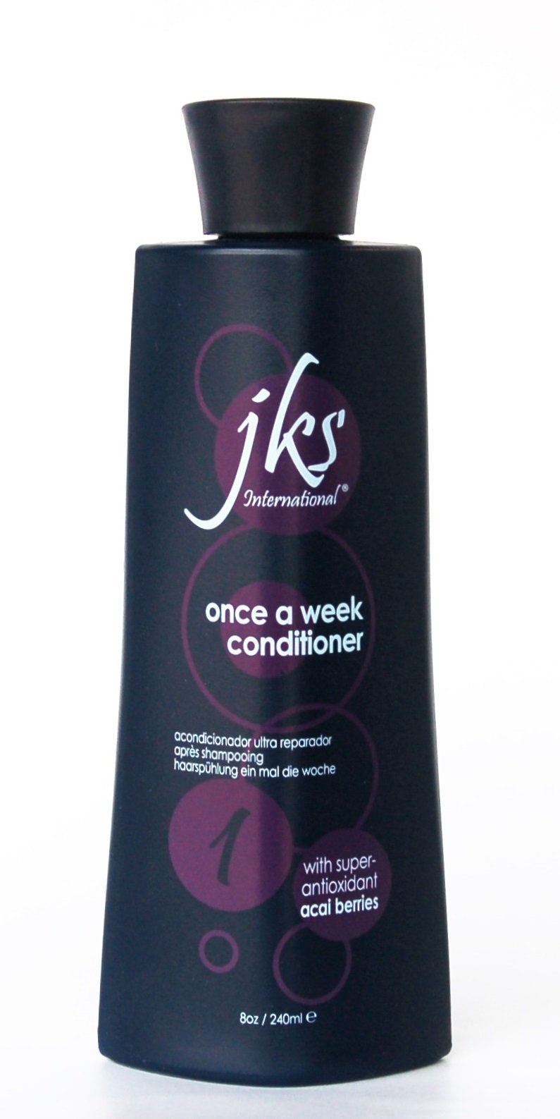JKS® Once A Week Conditioner 8oz, hair repair, well balanced conditioner has all the nutrients, proteins and moisture that hair needs