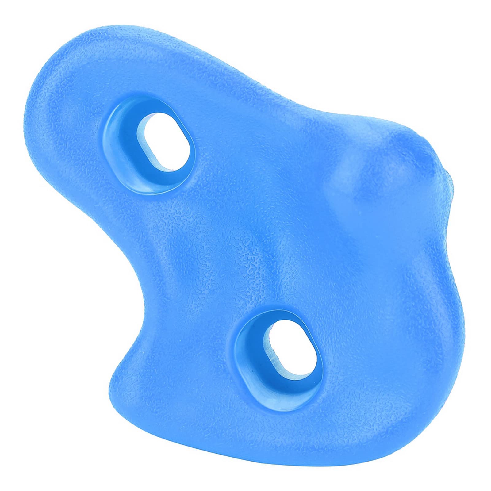 Jiawu Pietre da Arrampicata in Plastica da 10 Pezzi per Bambini, Kit Assortito Testurizzato con Bulloni, Attrezzature per Parchi Giochi per Pareti da Arrampicata Durevoli (Blue)