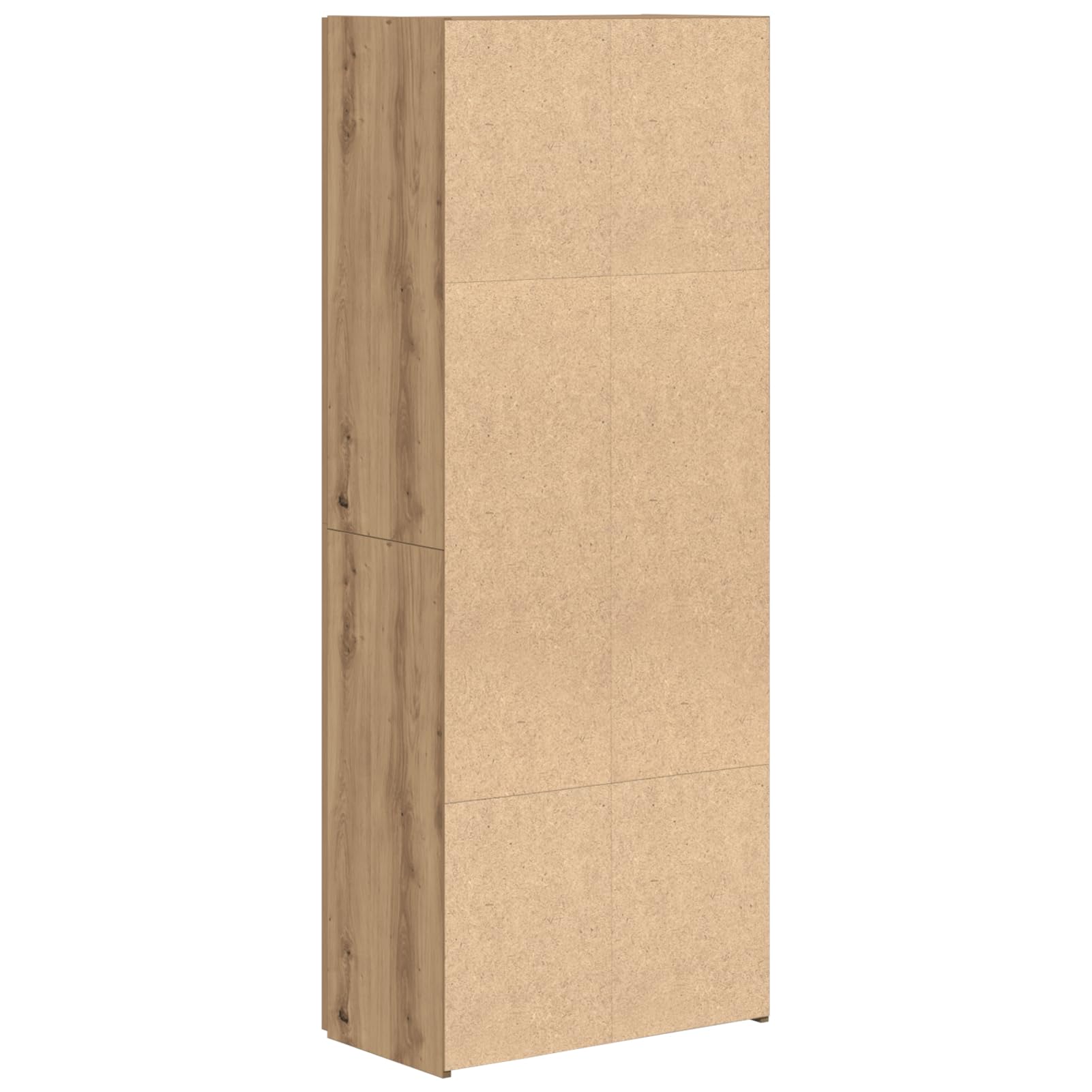 Homgoday Moderner Büroschrank Artisan-Eiche Holzwerkstoff 60 x 32 x 152,5 cm - für effizientes Büro-Organisation Model3365559