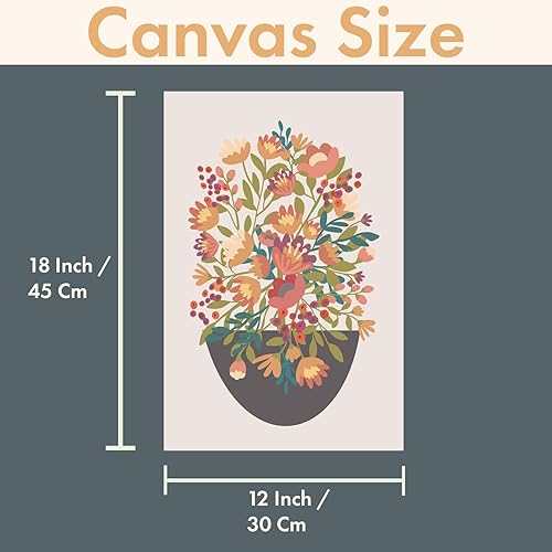 Miniatura 5 de Kit de lienzo de pintura por números, regalos de cuidado personal para mujeres y madres, regalos de cumpleaños, artículos para aliviar el estrés y