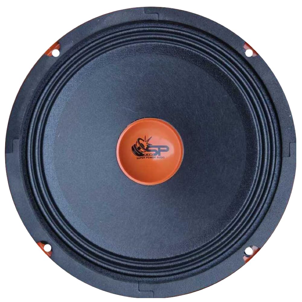SP Audio 2 MIDRANGE SP8CM-SLIM altoparlante diffusore 20,00 cm 200 mm 8" di diametro 150 watt rms 300 watt max impedenza 4 ohm 95 db spl auto, a coppia