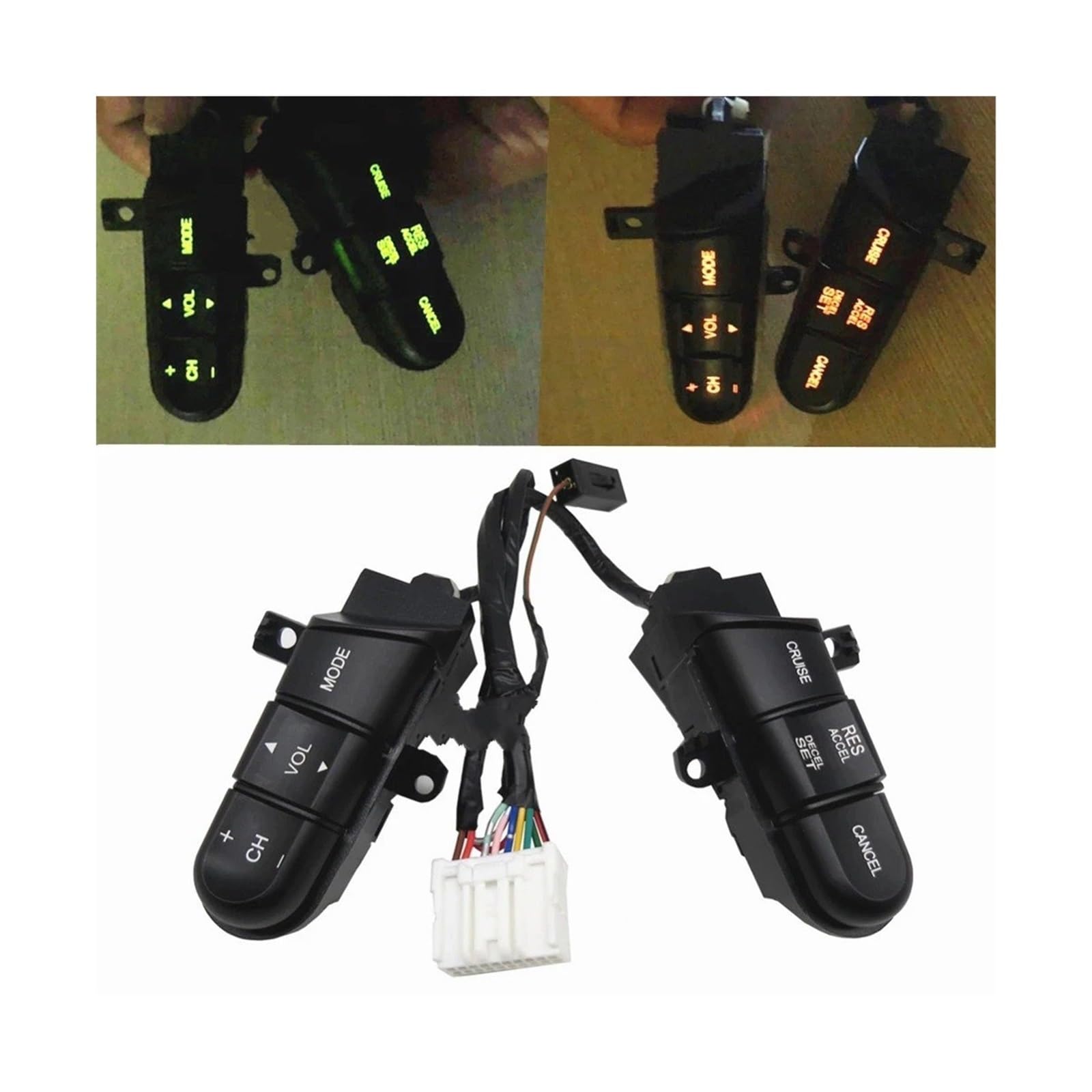 Pulsante Volante Multifunzione Auto Per Jazz Per Fit GE8 36670-SNA-A12 Interruttore Di Pulsante Controllo Audio Al Volante Interruttori Pulsanti(With shift paddle)