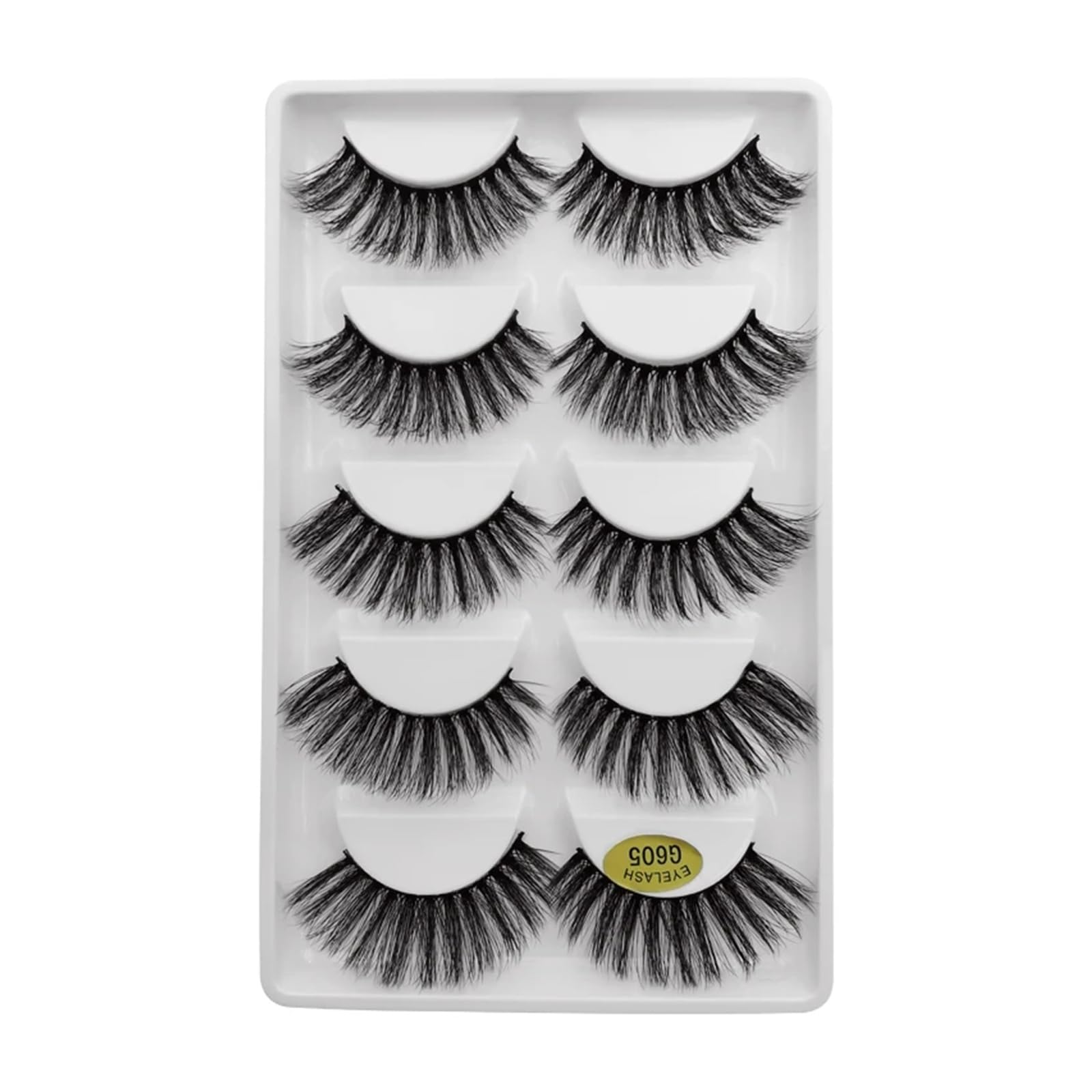 UAMOU 50 100 200 pairs Eyelashes faux mink lashes natural 3d mink eyelashes volume false lashes in bulk