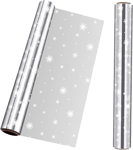 Miniatura 1 de Rollo de celofán transparente de 15.7 pulgadas x 100 pies para envolver papel protector, suministros de arte y manualidades, herramientas de compras