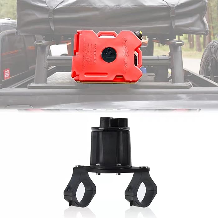 Buy UTV ATV Gas Can Mount, Oil Mounting Holder Gas Tank Cans Holder