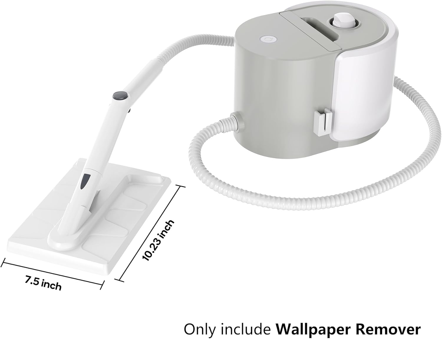 Newbealer Wallpaper Remover Accessory with dimensions
