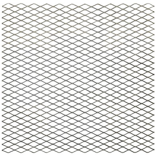 National Hardware N301-606 4075BC Expanded Steel - 3/4" Grid, 13 Gauge in Plain Steel, 24" x 24 by National Hardware - Used condition - CA$24.52