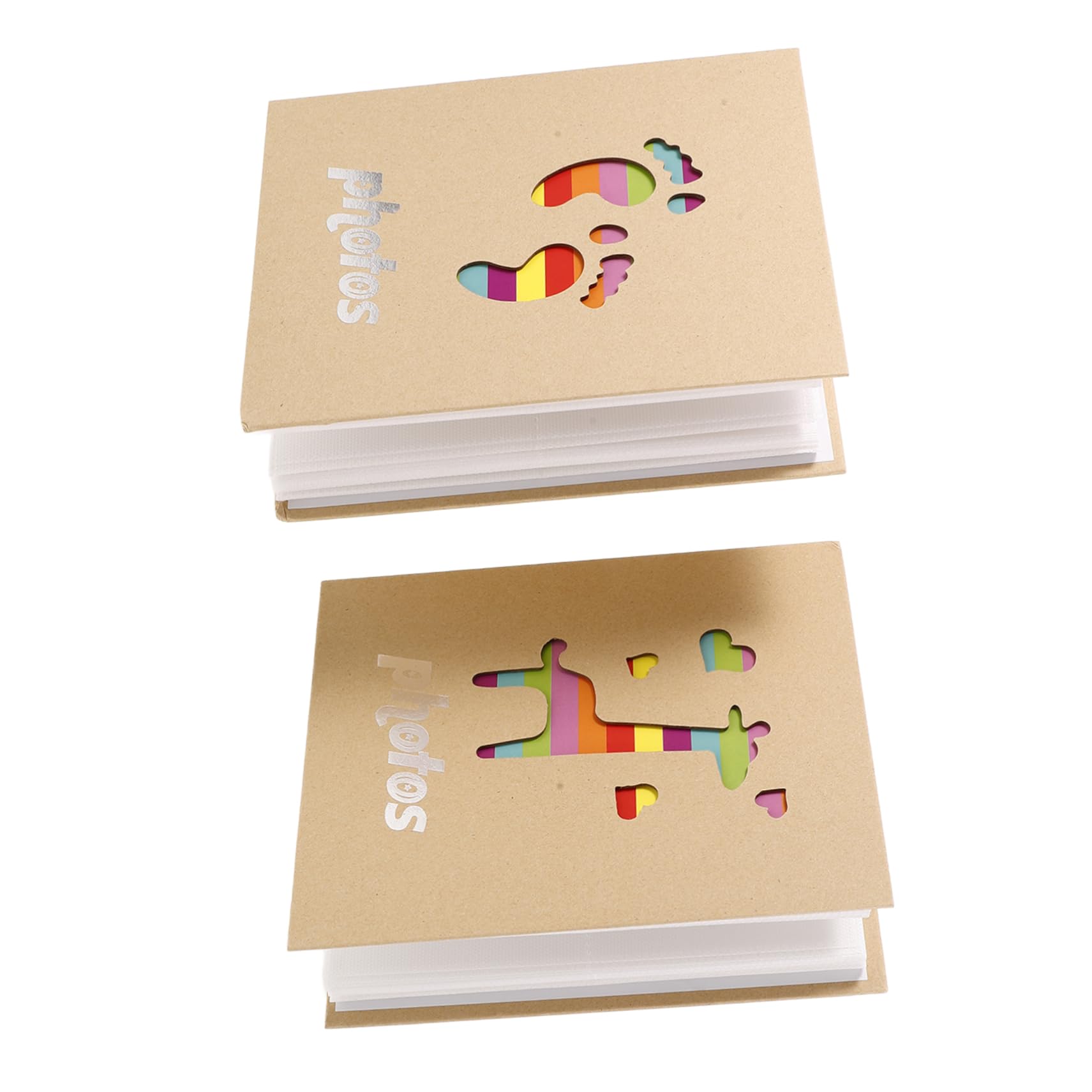 Cabilock 6piezas Álbum De Fotos Para Bebés Conjunto De Álbum Portátil Para Recuerdos Infantiles Para Fotos De Recién Nacidos y Celebraciones Familiares