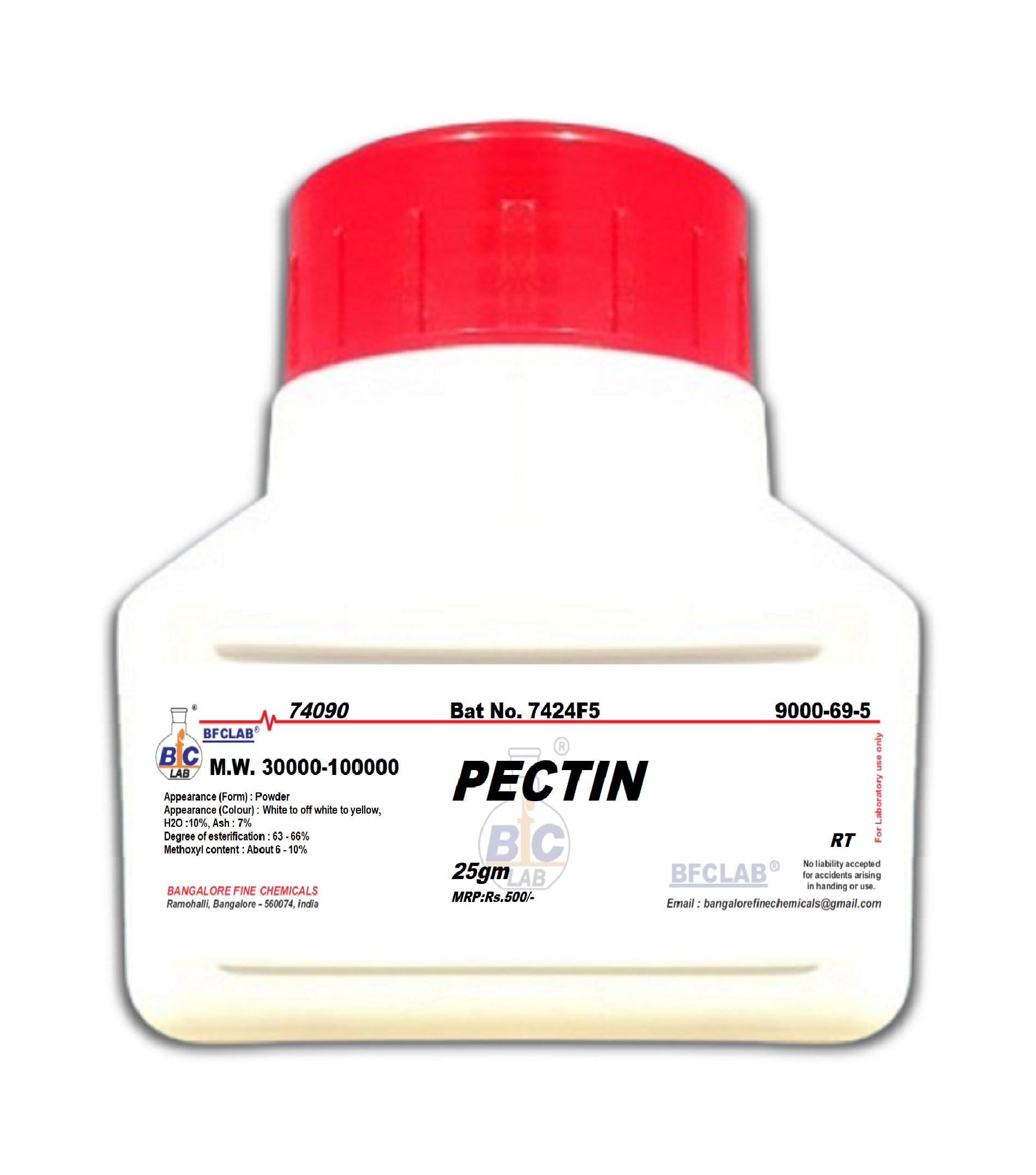 PECTIN PURE LR - 25gm CAS No.9000-69-5-image-43