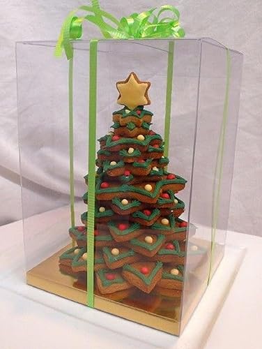 Miniatura 3 de Anyana plástico 10 unids set 3D Gingerbread Star Navidad decoración fondant donut Cookie nesting cutters kit galleta pastelería molde para árbol de