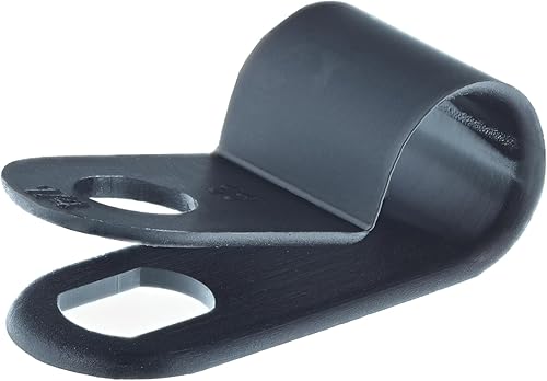 Abrazadera de cable segura de 14 de pulgada estándar tipo R negro UV - 100 unidades disponible en Yaxa Venezuela