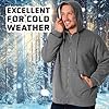 CityComfort Mens Hoodie with Fleece Lining - Zip Hoodie Men Teenagers M-3XL Warm Cosy Outerwear Full Zip Loungewear - Gifts for Him (Charcoal, 2XL) #1