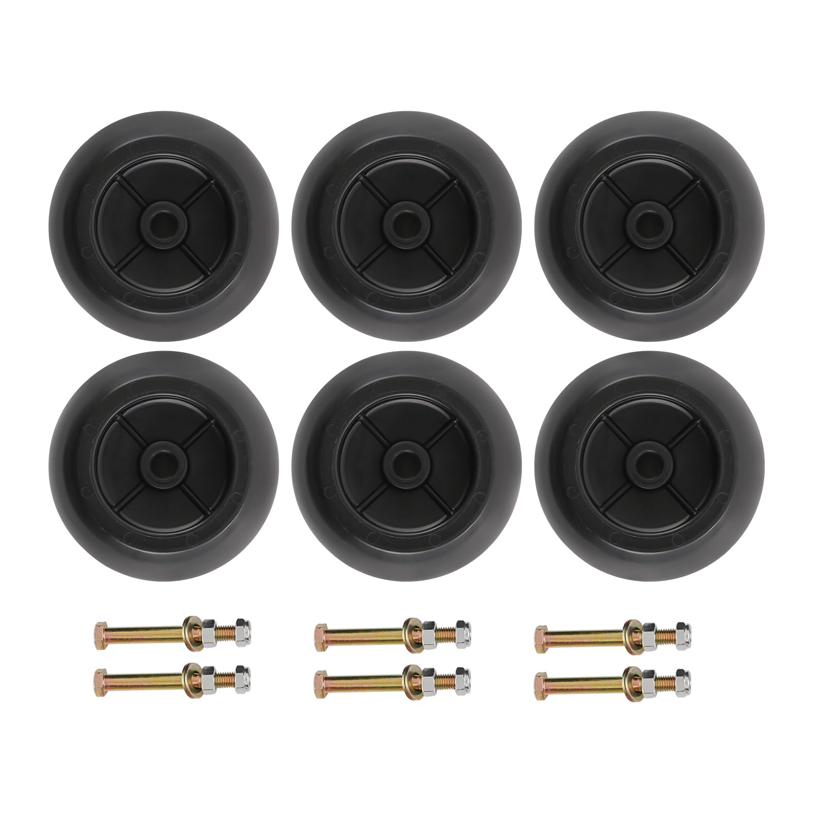 Amazon.com: DICMIC 6Pcs Lawn Mower Anti Scalp Deck Wheel Kit
