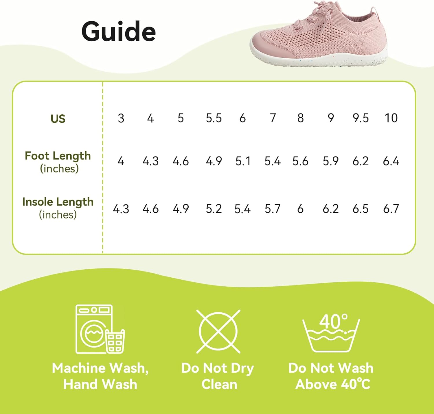 Toddler Barefoot Shoes - Wide Toe Box Zero Drop Flexible Lightweight Sneakers - Breathable Non-Slip Easy On/Off Skin-Friendly Minimalist for Indoor Outdoor Walking Running - Image 7