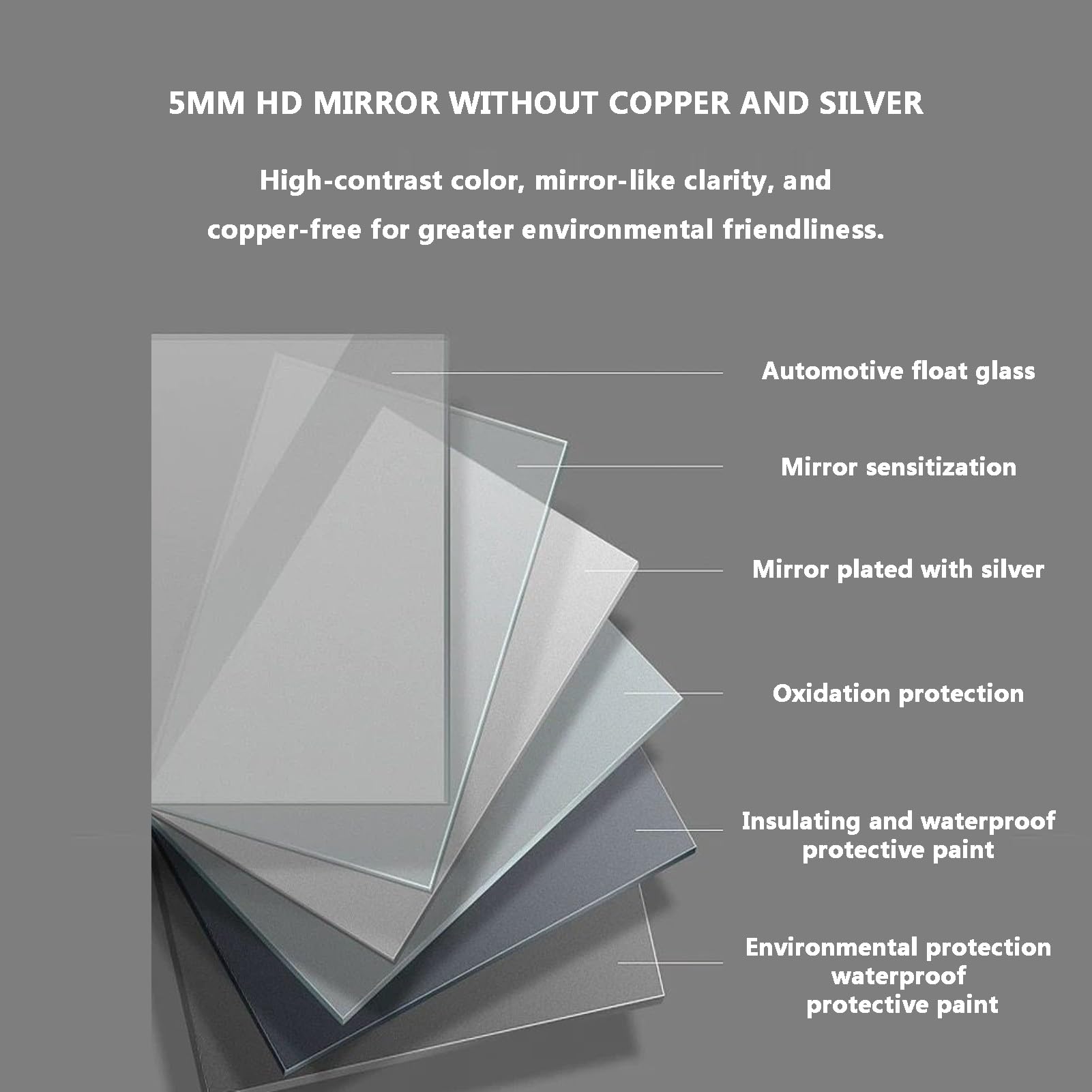 Black Recle metalowe wiszące lustro sufitowe - 60 x 90 cm zawieszone lustro łazienkowe do makijażu z podwójnymi prętami do wystroju przedpokoju i hotelu